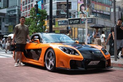 1-Hour Tokyo Tour in Tokyo Drift Mazda RX7 - Meet up in Minamiaoyama: small details that keep it smooth