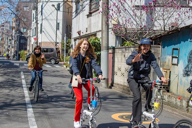 2.5 Hour-Guided Cycle Tour in the Central Tokyo - Asakusa Amezaiku Ameshin: Watching Artistic Candy Being Made