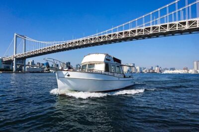 2 Hours Private Cruising Boat Tour;Tokyo Bay & River - The route’s biggest wins: Odaiba, Rainbow Bridge, and Tokyo Skytree