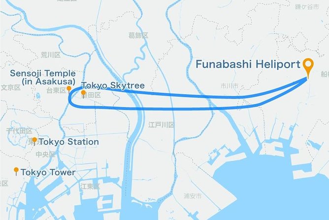22-Min Tokyo City Lights Helicopter Tour – Skytree and Asakusa - Tokyo city lights, Skytree and Asakusa in one tight 22-minute hop