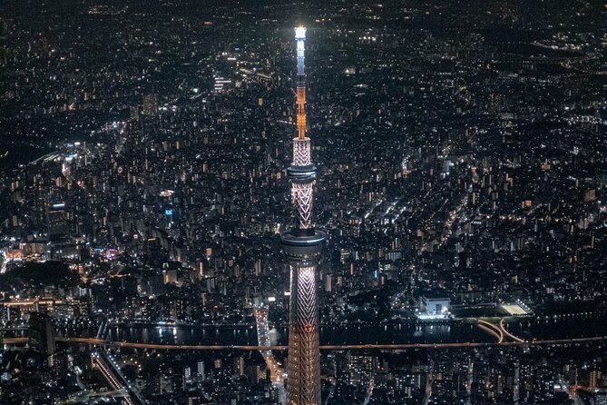 22-Min Tokyo City Lights Helicopter Tour – Skytree and Asakusa - Your aerial route: Tokyo Skytree, Asakusa, and the Tokyo Station area