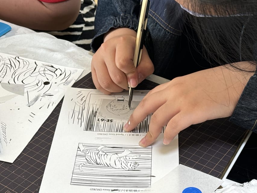 3-Hour Manga Drawing Workshop in Tokyo - 3 hours of real page-making, not a one-way demo