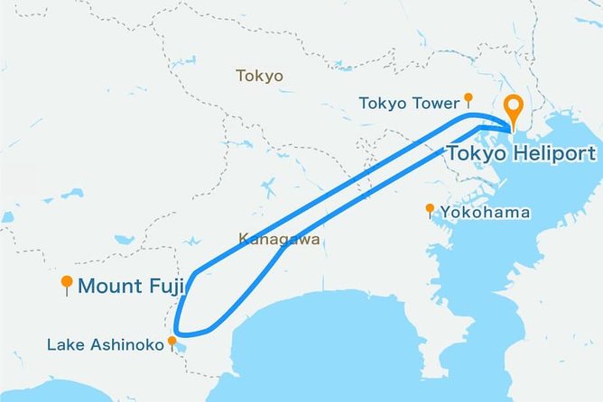 75-Min Mt. Fuji Half Day Private Helicopter Tour - How the Route Changes With Weather Over Tokyo