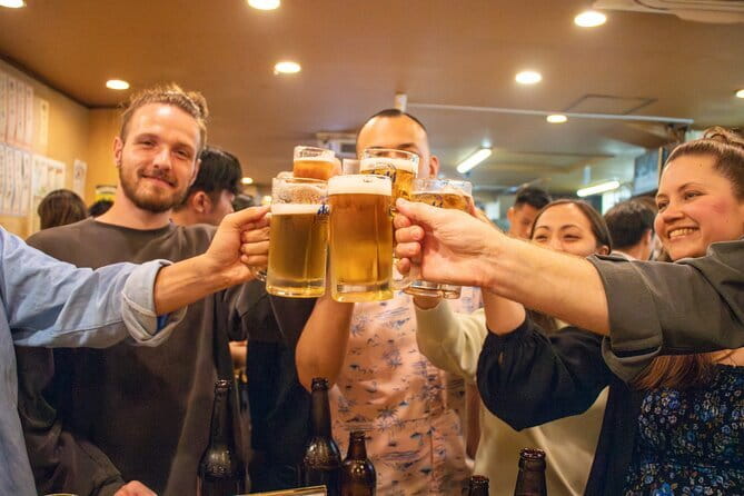 All-You-Can-Drink Bar Hopping Tour in Ueno - Stop 4: Okachimachi for a Final Drink, Then Ramen