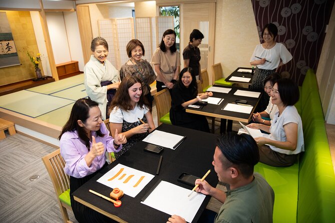 Asakusa Calligraphy Workshop Craft Your Own Art in Tokyo - Asakusa Workshop: Easy Start at Tokyo Tourist Lounge