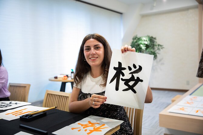 Asakusa Calligraphy Workshop Craft Your Own Art in Tokyo - Choosing Characters and Making a Keepsake You Can Actually Use