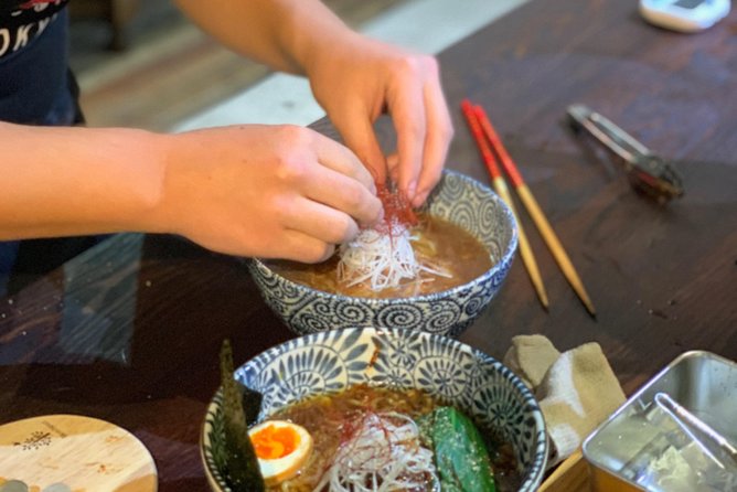 Asakusa Classic Ramen & Crispy Gyoza Cooking Class - The Meal Moment: Build, Plate, and Eat Your Bowl