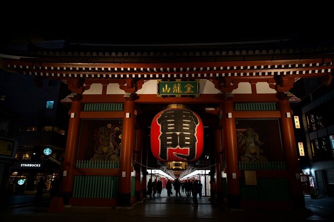 Asakusa Night Evening Walking Tour with English-Speaking Guide - Nakamise Shopping Street After the Peak: Snacks and Souvenirs Without the Stress
