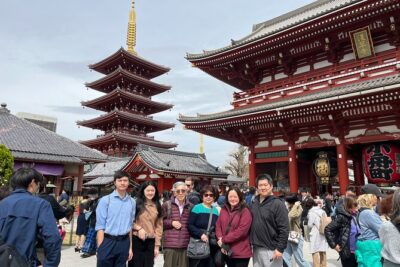 Asakusa & Ueno Private Tour - Asakusa Tourist Information Center Views Before Senso-ji