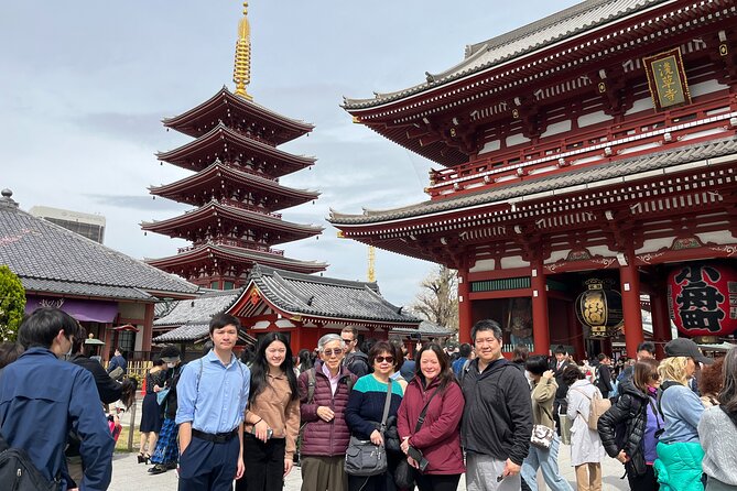 Asakusa & Ueno Private Tour - Asakusa Tourist Information Center Views Before Senso-ji