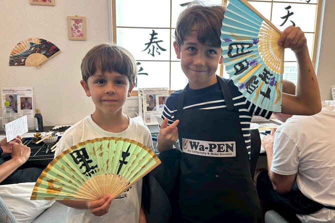 Asakusa：Japanese Calligraphy & Make your original folding fan! - Asakusa calligraphy plus Senso-ji: a great pairing for your Tokyo day