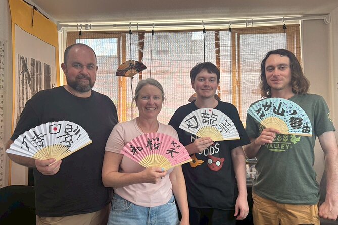 Asakusa：Japanese Calligraphy & Make your original folding fan! - Choosing your name or kanji: personal writing that doesn’t feel complicated