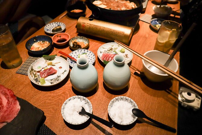 Authentic Sukiyaki Dinner and Life in Shibuya and Nakameguro - Kyoto-style sukiyaki with wagyu and sweet soy broth