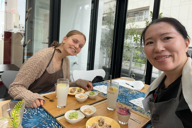 Beauty Vegan Dessert Cooking Class + Sake Kasu Hand Mask Trial! - Tea break extras: sakura tea, coffee or Japanese tea, and a more Japanese feel
