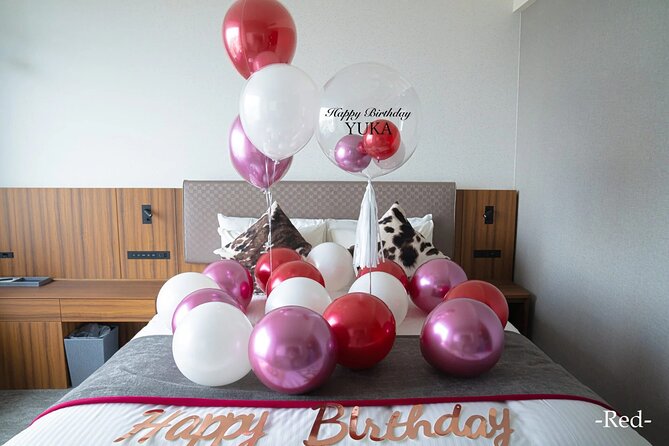 Birthday celebration surprise with balloon decoration! - Where you start and how the surprise is paced