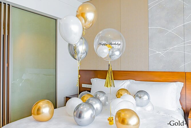 Birthday celebration surprise with balloon decoration! - Price and value: what $117.06 per group really covers
