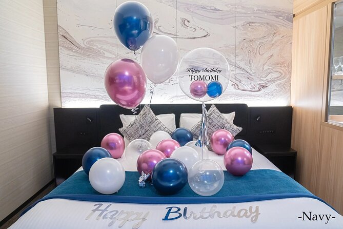 Birthday celebration surprise with balloon decoration! - Delivery and setup timing: how it plays out at your restaurant or hotel