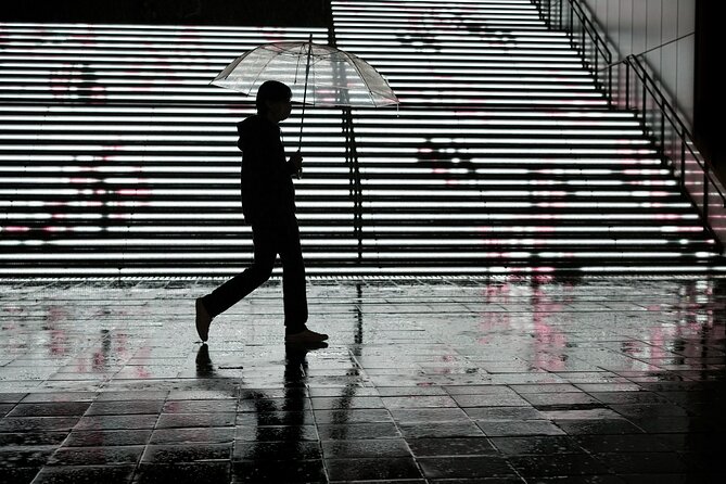 Blade Runner photo workshop in Shibuya with Laurence Bouchard - Shibuya Crossing Panning: The Technique That Makes Neon Look Cinematic