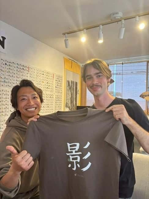 Calligraphy & print your calligraphy on a T-shirt. - Should You Book It?