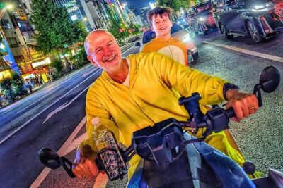 Can Am Ryker Cruising in Asakusa Adventure - The route: Sky Tree, sumo area, Akihabara, Ueno, Sensoji, Nihonbashi