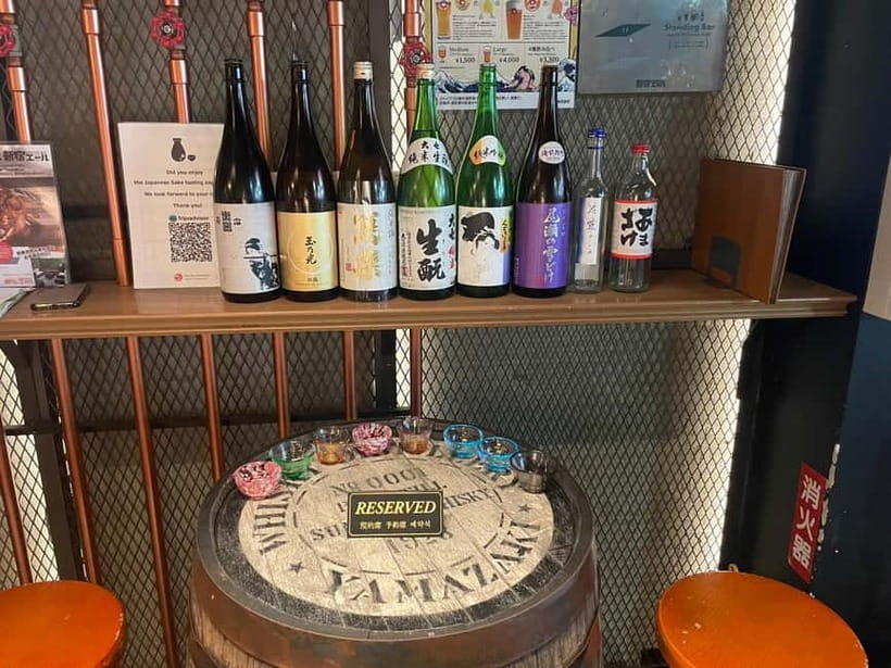 Casual Japanese sake tasting and snack experience, Kabukicho - The $38 Value: What You Actually Get for the Price