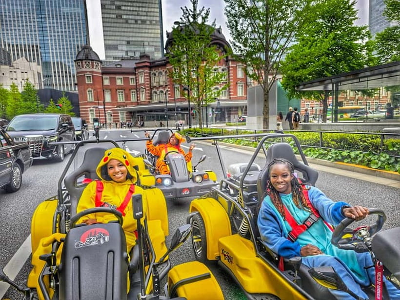 Cherry Blossom Go-Kart Tour with Insta360 Video & Photos - Ginza, Kabukiza, and Suitengu Shrine: mixing modern elegance with tradition