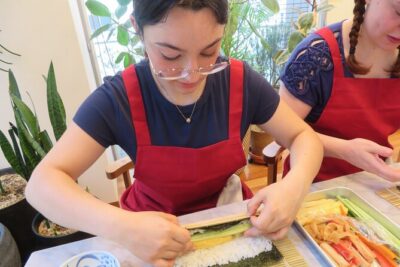 Cook Favorite Japanese Dishes with a Tokyo Mom - Norimaki sushi rolls vs onigiri rice balls