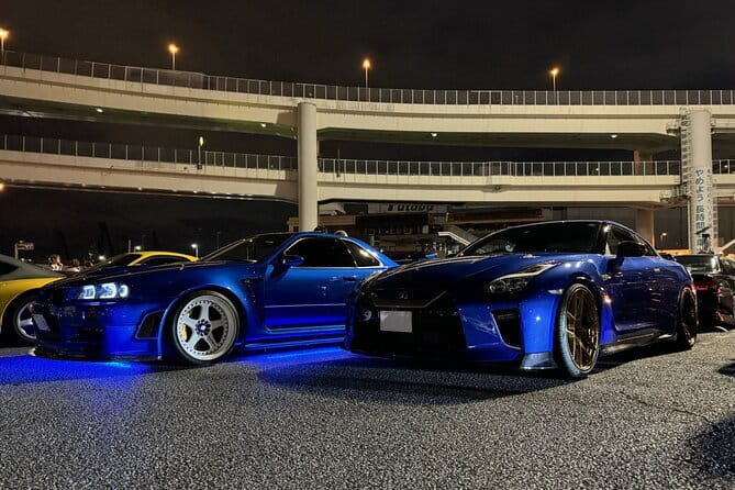 Daikoku Car meet & Tokyo Private JDM Night Tour in 700HP R34 GT-R - The money question: $522.57 per group up to 3