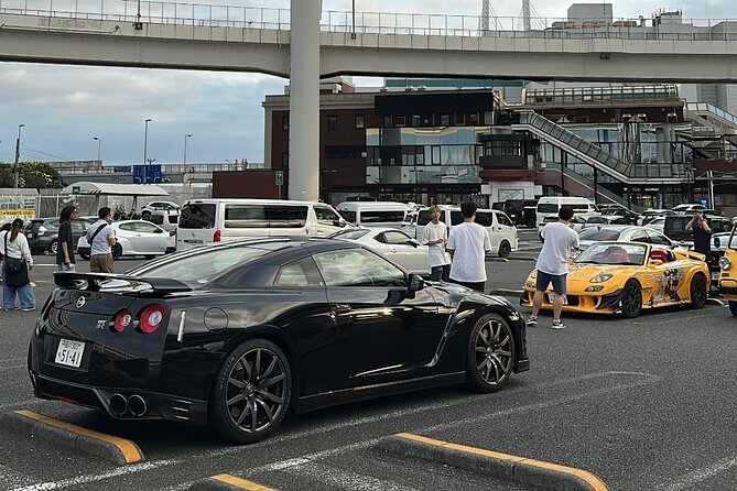 Daikoku JDM car meet experience in a GTR-R35 - Daikoku PA at Night: JDM Culture Meets Real Tokyo