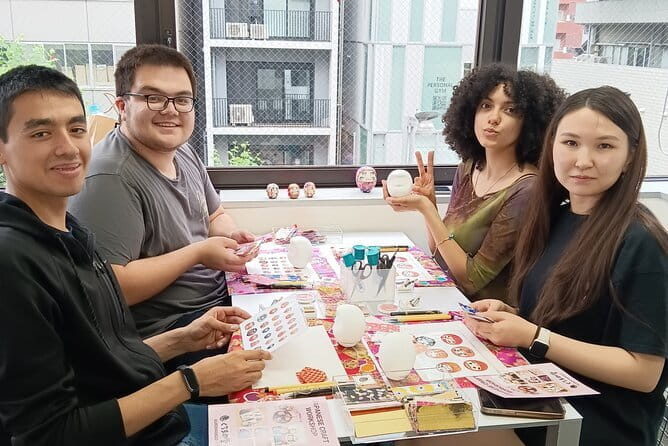 Daruma Workshop by Making your Own Japanese Souvenir in Shinjuku - Tea and snacks as part of the experience, not a side perk