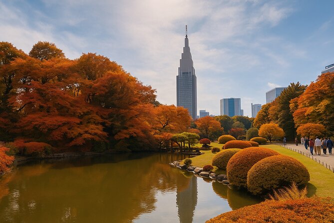 Discover the History of Shinjuku Gyoen – Private Walking Tour - Meeting at Shinjuku Gate and getting oriented fast