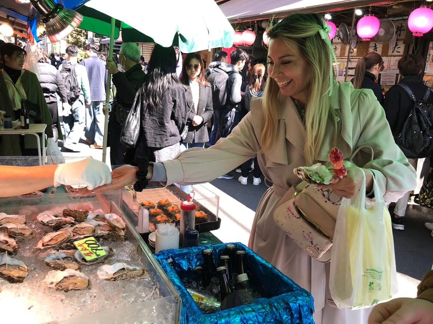 Dive into Tsukiji Fish Market Walking Friendly Food Tour - The Outer Tsukiji Market: guided food sense + real shopping time