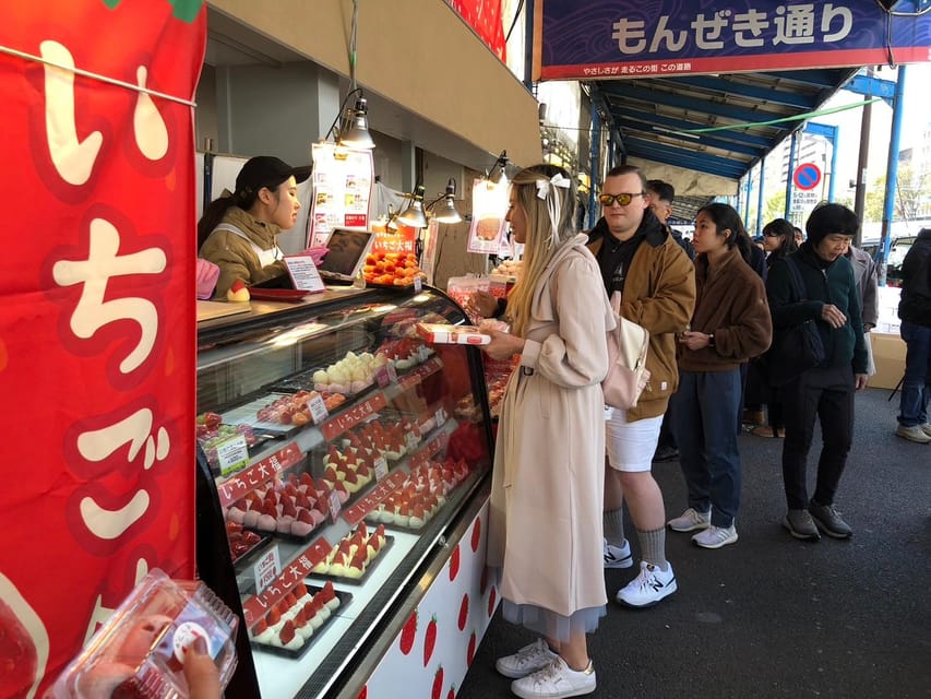 Dive into Tsukiji Fish Market Walking Friendly Food Tour - Tsukiji Hongan-ji: temple context before the seafood