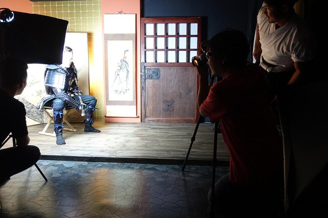 Experience of Samurai and Samurai license of Samurai Armor Photo Studio - What you get to take home: SD card, t-shirt, and the Samurai License
