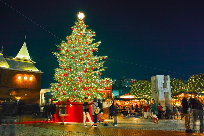 Experience the Magic of Christmas in Tokyo - Jingu Gaien Ginkgo Street and the Christmas Pyramid Market