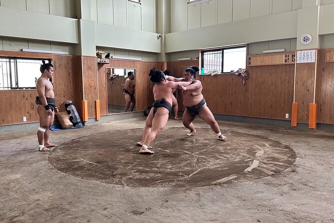 Experience the Sumo World in Tokyo - Asahiyama-beya practice: front-row seating, real intensity, real rhythm