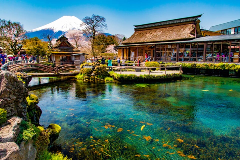 From Tokyo: Fuji Mountain Area - FujiQ - Lake Kawaguchiko - Chureito Pagoda - The drive to Fuji: 7 hours that start with a real departure