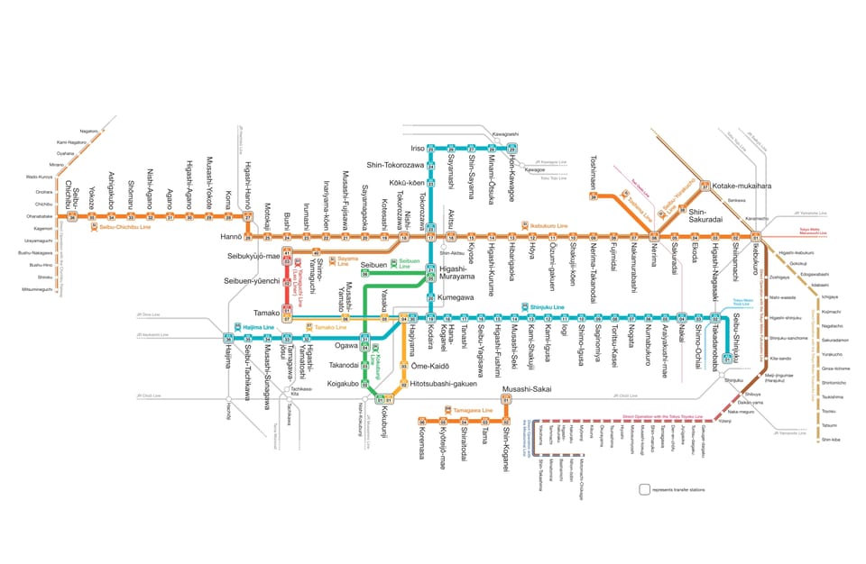 From Tokyo: Seibu Railway 1 Day Pass and Nagatoro - The Tamagawa Line and Limited Express: The Real Constraints