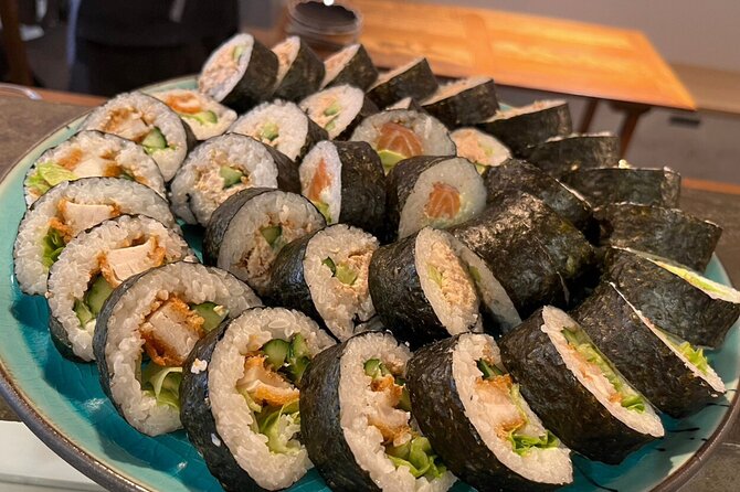 Giant Sushi Cooking Class: Make a 1.5m Sushi Roll in Tokyo - Cutting and Serving: Your roll becomes a plated moment