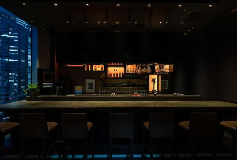Ginza, Tokyo: Sake Experience with traditional vessels - Where you go in Ginza: finding JEWEL BOX GINZA fast