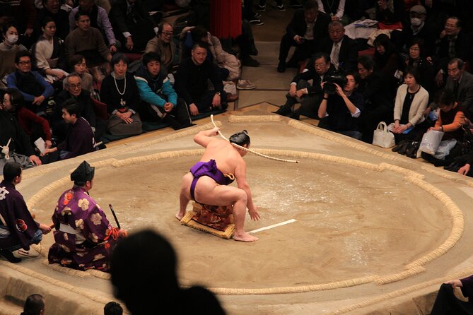 Grand Sumo Tournament Tour w/an English Guide ,Tokyo January 2026 - Your Reserved Seat Setup (S Seat) and What It Means for Comfort