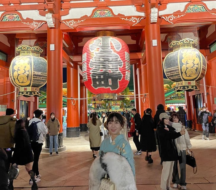 Guided Tour of Walking and Photography in Asakusa in kimono - Kimono Photo Tour Highlights That Matter in Asakusa