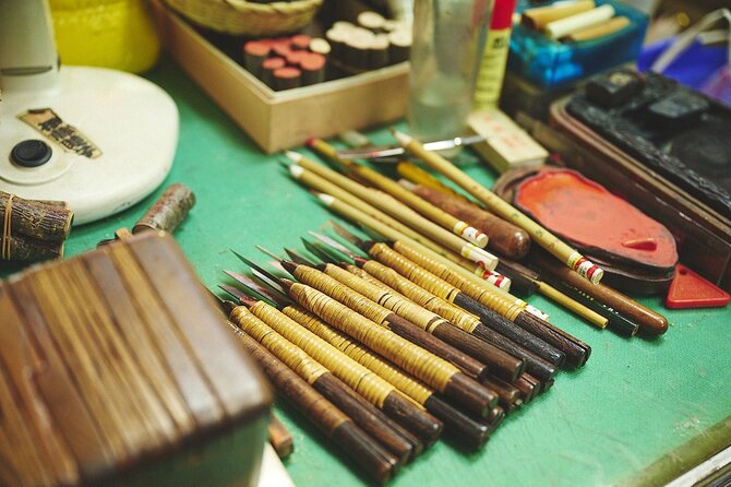 Hand-carved stamps made with craftsmen in Asakusa, Tokyo - Price and value: is $93.33 per person worth it?