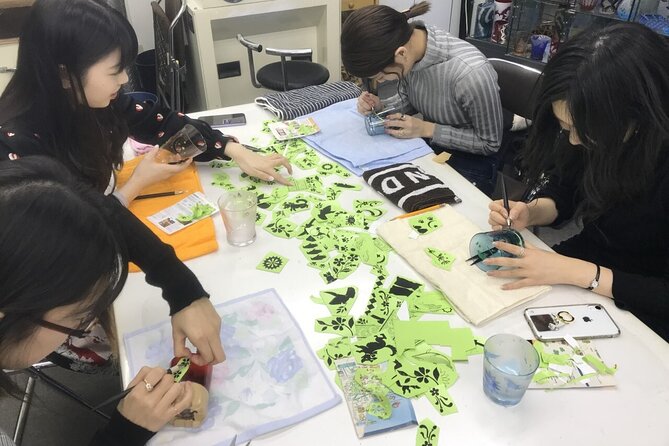 Handmade Japanese Glass Art Sandblasting Workshop in Tokyo - A Small-Group Craft Break in Asakusabashi
