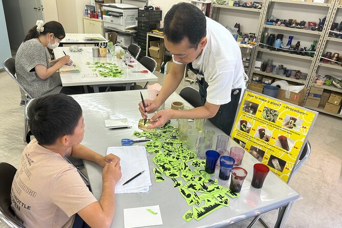 Handmade Japanese Glass Art Sandblasting Workshop in Tokyo - Materials Included: Fewer Decisions, More Making