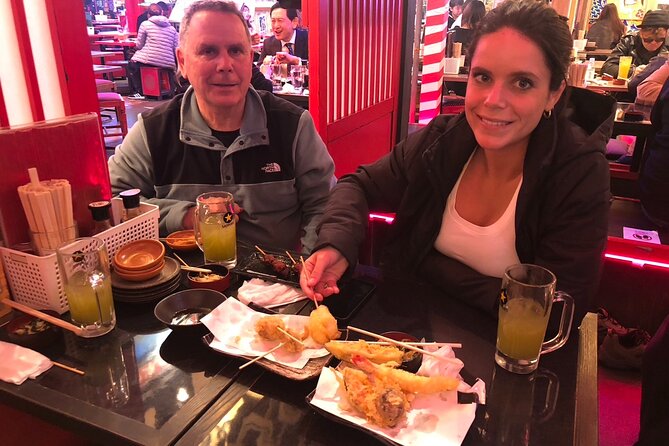 Hidden Bites of Shinjuku A Foodie Walk Tour With A Local Expert - Stop 1: Shinjuku Golden Gai—Alleys, Atmosphere, and the Art of Small