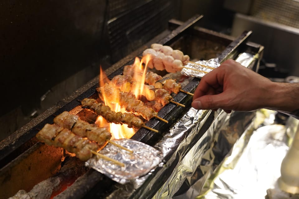 Hidden Gem Food & Drink Night Tour near Roppongi - Stop 3: beer and dinner at a local restaurant (your warm-up round)