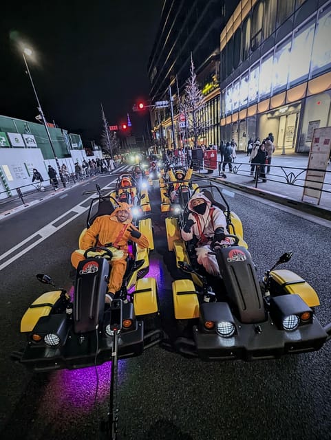 Iconic Tokyo Uptown Landmarks Go Kart Tour (120 Minutes) - Tokyo Tower to Ginza: Neon Energy With a Controlled Pace