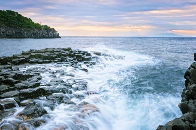 Izu Mount Omuro Day Tour: Atami Beach Line,Ropeway,Jogasaki Coast - Jogasaki Coast: volcanic cliffs, ocean air, and a suspension bridge moment