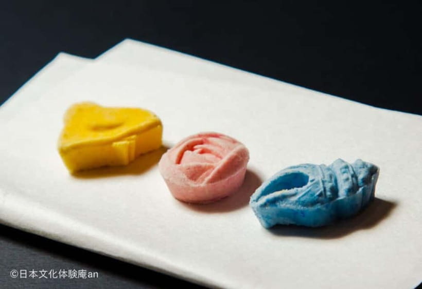 Japanese dried-type Sweets (Ohigashi) making - Where the workshop happens: AN TOKYO meeting point